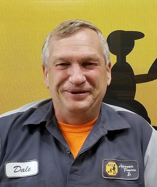 Dale Graphenteen, Lead Mechanic and Terminial Manager at Aksamit Transportation Inc.